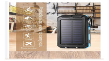 Load image into Gallery viewer, 20,000 Mah Portable External Solar Power Bank for Phone Tablet Dual USB Port
