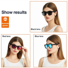 Load image into Gallery viewer, Smart Glasses Headset Wireless Bluetooth 5.0 Sunglasses Outdoor Sport Earphone Calling Music Anti-Blue Eyeglasses
