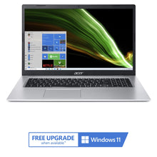 Load image into Gallery viewer, Aspire 3 A317-53-38Y1, 17.3&quot; Full HD IPS Display, 11Th Gen Intel Core I3-1115G4, 8GB DDR4, 128GB Nvme SSD
