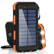 Load image into Gallery viewer, 20,000 Mah Portable External Solar Power Bank for Phone Tablet Dual USB Port
