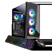 Load image into Gallery viewer, Ibuypwer Gaming Desktop PC - Slatemr 203I, Intel I5 11400F, 8GB DDR4 3000Memory, Geforce GT 1030 2GB, 480GB SSD, RGB - Windows 10 Home 64-Bit
