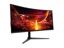 Load image into Gallery viewer, Nitro XZ342CU V3Bmiiphx 34&quot; 1500R 21:9 Curved QHD (3440 X 1440) AMD Freesync Premium Gaming Monitor, 180Hz Refresh Rate, 1Ms VRB, VESA Displayhdr 400, VESA Mounting Compliant (1 X Display Ports &amp;
