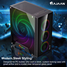 Load image into Gallery viewer, CYCLONIA Gaming Tower PC - Liquid Cooled - Intel I9 10850K 10-Core Processor Upto 5.2 Ghz - RTX 3060 12GB GDDR6 - 64GB DDR4 - 2TB SSD - Windows 11 Pro - KB Mouse &amp; Headset
