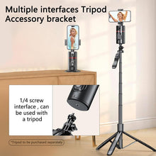 Load image into Gallery viewer, New Foldable Automatic Face Tracking Tripod, 360° Rotation Face Body Phone Camera Stand for Smart Shooting Phone Tracking Stand for Real-Time Vlog Streaming Video, Rechargeable Battery Accessory for Selfie Gift Smartphone Accessories Cellphone
