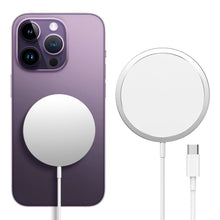 Load image into Gallery viewer, Wireless Charger, Magnetic Pad &amp; 20W Type C Wall Charger, Compatible with Iphone, Air Pods
