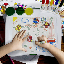 Load image into Gallery viewer, Color Wonder Mess Free Art Desk with Stamps, 20+ Pieces, Kids Toys
