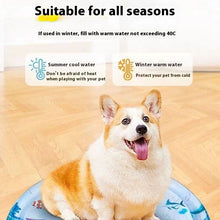 Load image into Gallery viewer, Summer Cooling Pet Water Bed Cushion Ice Pad Dog Sleeping Square Mat For Puppy Dogs Cats Pet Kennel Cool Cold
