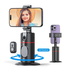 Load image into Gallery viewer, New Foldable Automatic Face Tracking Tripod, 360° Rotation Face Body Phone Camera Stand for Smart Shooting Phone Tracking Stand for Real-Time Vlog Streaming Video, Rechargeable Battery Accessory for Selfie Gift Smartphone Accessories Cellphone
