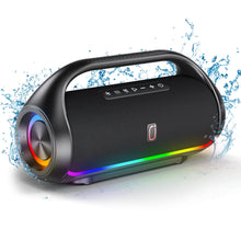 Load image into Gallery viewer, Waterproof Bluetooth Speaker, Portable Speaker with RGB Light Show, Outdoor Speaker for Pool Beach Party
