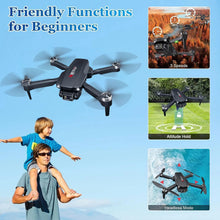 Load image into Gallery viewer, H16 Drone with Camera for Adults 4K, Foldable Drone for Beginners with Brushless Motor, Optical Flow Positioning, with 2 Batteries and Carrying Case
