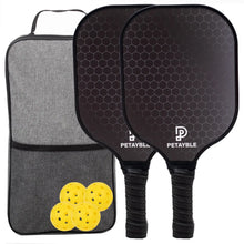 Load image into Gallery viewer, Pickleball Paddles, Fiberglass Surface Pickleball Set,Usapa Approved Set Portable Racquet Gift Kit Indoor and Outdoor Exercise
