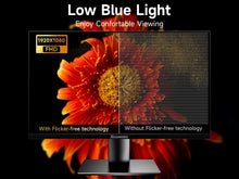 Load image into Gallery viewer, 24Inch 100Hz Gaming Monitor, FHD 1080P PC Gaming Monitor for Laptop, HDR Computer Monitor, IPS 1920*1080P LCD Monitor with Speaker, Low Blue Light, Freesync, VESA Compatible
