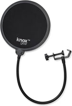 Load image into Gallery viewer, Yeti USB Microphone (Blackout) Bundle with Knox Gear Headphones and Pop Filter (3 Items)
