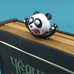 3D Bookmarks Cartoon Animal Bookmark Panda Shiba Inu Funny Creative PVC Book Markers School Supplies