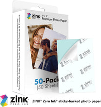 Load image into Gallery viewer, 2&quot;X3&quot; Premium Instant Photo Paper (50 Pack) Compatible with Polaroid Snap, Snap Touch, Zip and Mint Cameras and Printers
