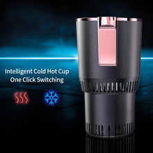 Load image into Gallery viewer, Smart Car 2-In-1 Hot and Cold Cup Drinks Holder Home Fast Refrigeration Cooling/Heating Mini Touch Screen Beverage Mug Drink Can
