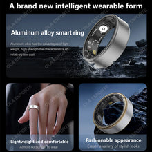 Load image into Gallery viewer, 2024 for XIAOMI SAMSUNG Smart Ring Men Women Heart Rate Blood Oxygen Monitor IP68 &amp; 5ATM Waterproof Smartring Multi-Sport Mode
