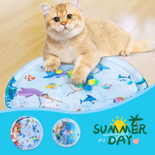 Load image into Gallery viewer, Summer Cooling Pet Water Bed Cushion Ice Pad Dog Sleeping Square Mat For Puppy Dogs Cats Pet Kennel Cool Cold
