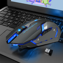 Load image into Gallery viewer, Wireless Charging Silent Gaming Mouse Machinery
