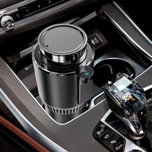 Load image into Gallery viewer, Smart Car 2-In-1 Hot and Cold Cup Drinks Holder Home Fast Refrigeration Cooling/Heating Mini Touch Screen Beverage Mug Drink Can
